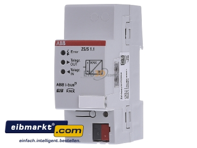 Front view ABB Stotz S&J ZS/S 1.1 Energy meter for bus system

