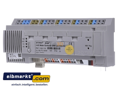 Frontansicht Somfy 1860116 Jalousieaktor KNX/EIB 4 AC Motor Controller 