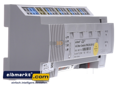 Ansicht links Somfy 1860116 Jalousieaktor KNX/EIB 4 AC Motor Controller 