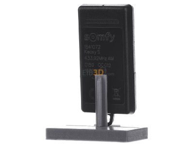 Back view Somfy 1841072 Radio transmitter 
