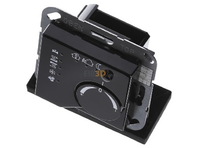 Ansicht oben vorne Jung A 2178 SW KNX Stetigregler sw mit int.Busankoppler 