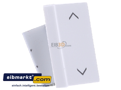Ansicht links Jung A 404 TSAP WW 23 Taste 4-fach aws mit Symbolen 