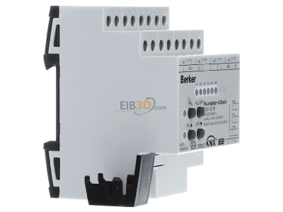 View on the left Berker 75314019 EIB, KNX heating actuator, 
