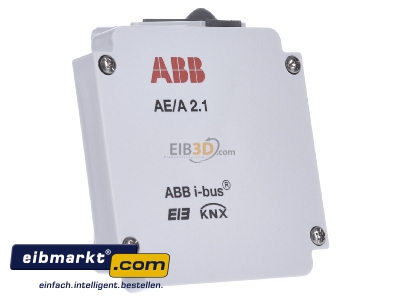 View on the left ABB Stotz S&J AE/A 2.1 Analogue input for bus system 2-ch - 
