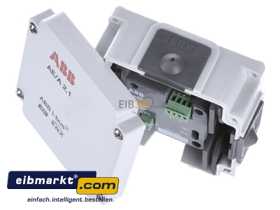 View up front ABB Stotz S&J AE/A 2.1 Analogue input for bus system 2-ch - 
