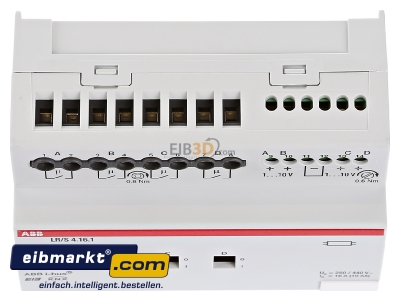 View up front ABB Stotz S&J LR/S 4.16.1 Dimming actuator bus system 1100...2300W 
