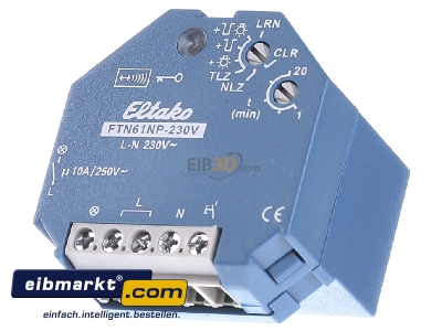 Front view Eltako FTN61NP-230V Radio receiver 868MHz 
