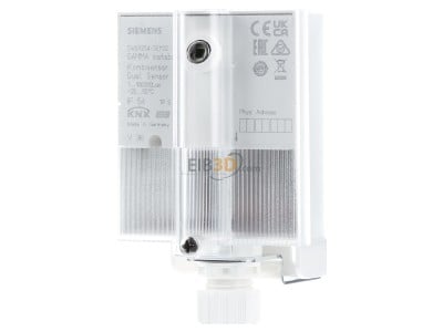 Front view Siemens 5WG1254-3EY02 EIB, KNX Combination Sensor Brightness and Temperature, 
