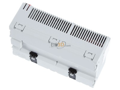 Top rear view Siemens 5WG1567-1AB22 EIB, KNX switching actuator, 16-fold, N 567/22, 
