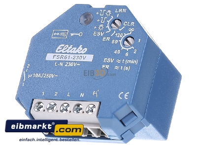 Frontansicht Eltako FSR61-230V Funkaktor Stromstoschalt. 