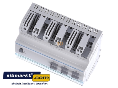 View up front Hager TXA306 Binary input for bus system 6-ch 
