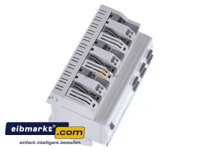 View top left Hager TXA306 Binary input for bus system 6-ch 
