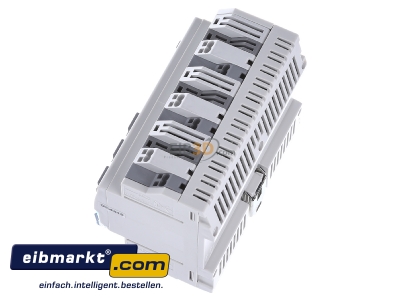 View top right Hager TXA306 Binary input for bus system 6-ch 
