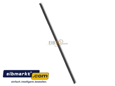 View on the left Jung ES 2402 TSA Cover plate for switch stainless steel
