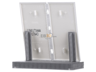Back view Jung LS 401 TSA WW Cover plate for switch white 
