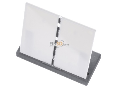 View up front Jung LS 401 TSA WW Cover plate for switch white 

