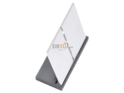 View top left Jung LS 401 TSA WW Cover plate for switch white 
