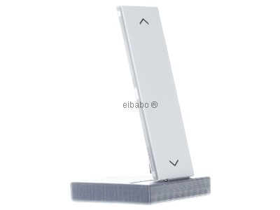 Ansicht links Jung LS 402 TSAP WW Taste 2-fach aws Symbol Auf/Ab 