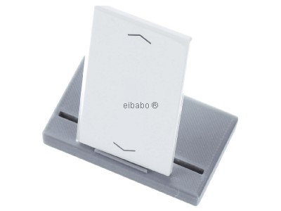 Ansicht oben vorne Jung LS 402 TSAP WW Taste 2-fach aws Symbol Auf/Ab 