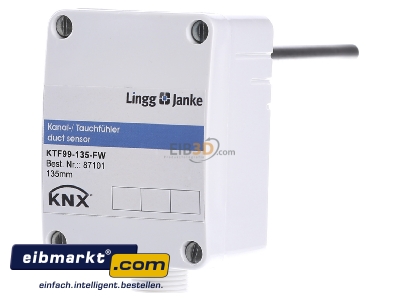 Front view Lingg&Janke KTF99-135-FW Temperature sensor for bus system 
