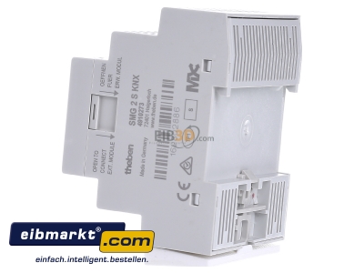 View on the right Theben SMG 2S KNX Light control unit for home automation
