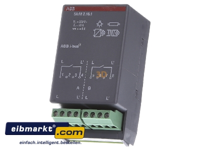 Frontansicht ABB Stotz S&J SA/M 2.16.1 Schaltaktormodul 