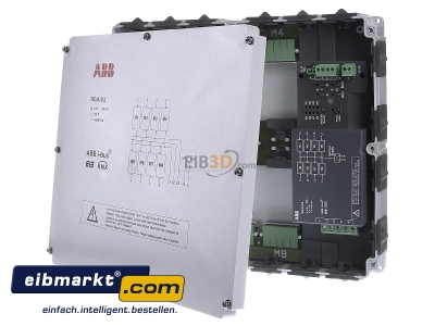 Frontansicht ABB Stotz S&J RC/A 8.2 Raum-Controller Grundgert 8-fach 