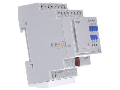 View on the left Theben RMG 8 S KNX EIB, KNX switching actuator 8-fold, 
