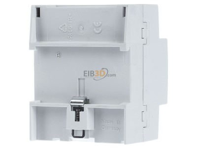 Back view ABB ES/S 4.1.2.1 EIB, KNX heating actuator 4-fold, electronic switch actuator for noiseless and wear-free switching, max. 1A, 
