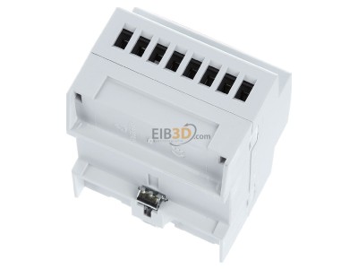 Top rear view ABB ES/S 4.1.2.1 EIB, KNX heating actuator 4-fold, electronic switch actuator for noiseless and wear-free switching, max. 1A, 
