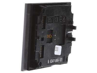 View on the right Busch Jaeger 6341-866-101 EIB, KNX touch sensor 1-fold, 
