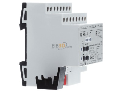 View on the left Gira 215200 EIB, KNX sunblind shutter actuator 2-ch, 
