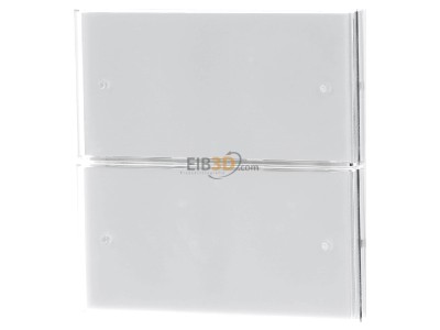 Front view Gira 2022112 EIB, KNX touch sensor 2-fold, 
