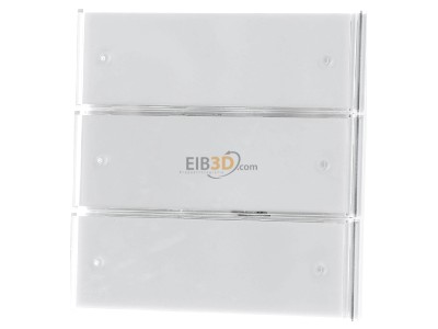 Front view Gira 2023112 EIB, KNX touch sensor 6-fold, 
