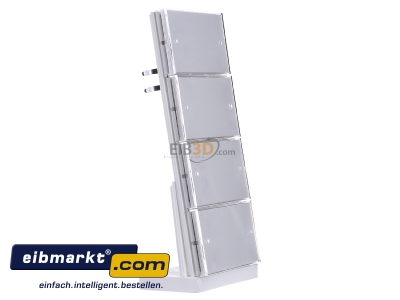 Ansicht links Gira 2035112 KNX Tastsensor 3 Komfort 4.fach, (2+2) rws 