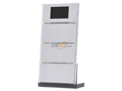 Front view Gira 2043112 EIB, KNX touch sensor 3-fold, 
