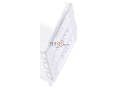 Ansicht oben links Gira 213303 Wippenset 3fach reinwei�-gl�nzend, 