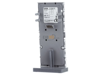 Ansicht hinten Gira 513600 EIB, KNX Tastsensor 3 Komfort 6fach, 