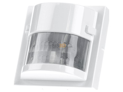 Front view Busch Jaeger 6122/02-84 EIB, KNX motion detector comfort with multi-lens, 180 degrees, 4 channels, white, 
