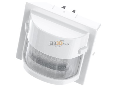 View up front Busch Jaeger 6122/02-84 EIB, KNX motion detector comfort with multi-lens, 180 degrees, 4 channels, white, 
