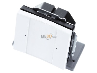 Ansicht oben vorne Busch Jaeger 6125/01-84 EIB, KNX Tastsensor, 1fach, 