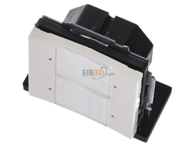 Ansicht oben vorne Busch Jaeger 6126/01-82 Tastsensor 2fach m.Busankoppler 