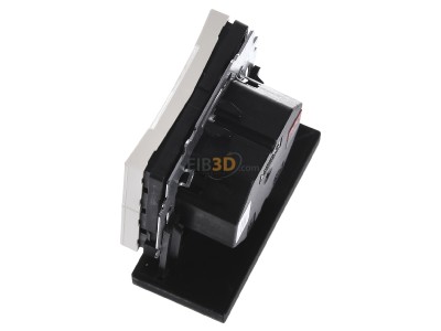 Ansicht oben rechts Busch Jaeger 6126/01-82 Tastsensor 2fach m.Busankoppler 