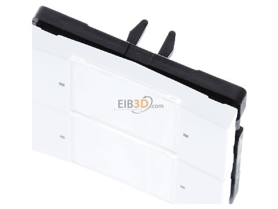 Ansicht oben vorne Busch Jaeger 6126/02-84 EIB, KNX Tastsensor 2/4fach Multifunktion, 