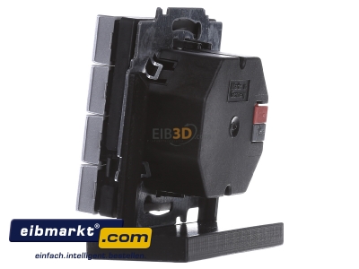 Ansicht rechts Busch-Jaeger 6127/01-83 Tastsensor 4fach mit Busankoppler 