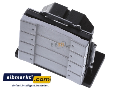 Ansicht oben vorne Busch-Jaeger 6127/01-83 Tastsensor 4fach mit Busankoppler 