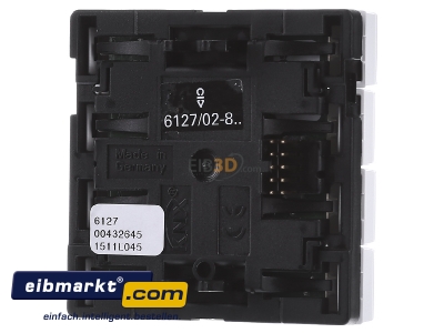 Ansicht hinten Busch-Jaeger 6127/02-84 Tastsensor 4/8fach Multifunktion 