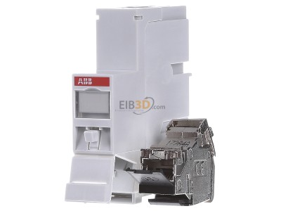 Front view ABB IPM/S1.1 EIB, KNX rJ45 8(8) plug, 
