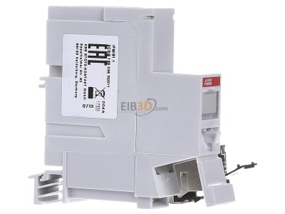 View on the left ABB IPM/S1.1 EIB, KNX rJ45 8(8) plug, 
