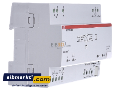 View on the left ABB Stotz S&J NTU/S12.2000.1 Power supply for bus system 2000mA 
